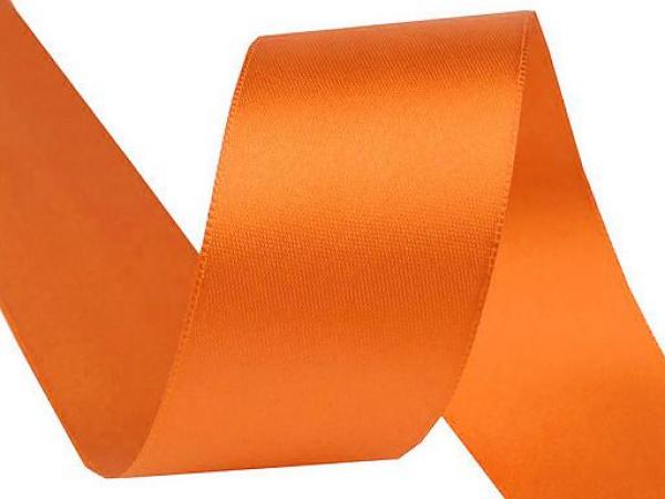 Satinband 40 mm - Orange